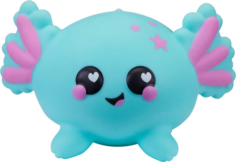 Smooshzees Luvzees, Noodle, Green Axolotl, Collectable Characters, Supersoft, Cuddly and Squishy! - Image 2